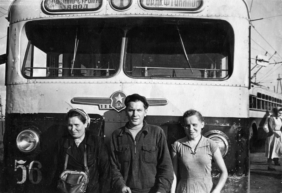 Омск, МТБ-82Д № 56; Омск — Исторические фотографии