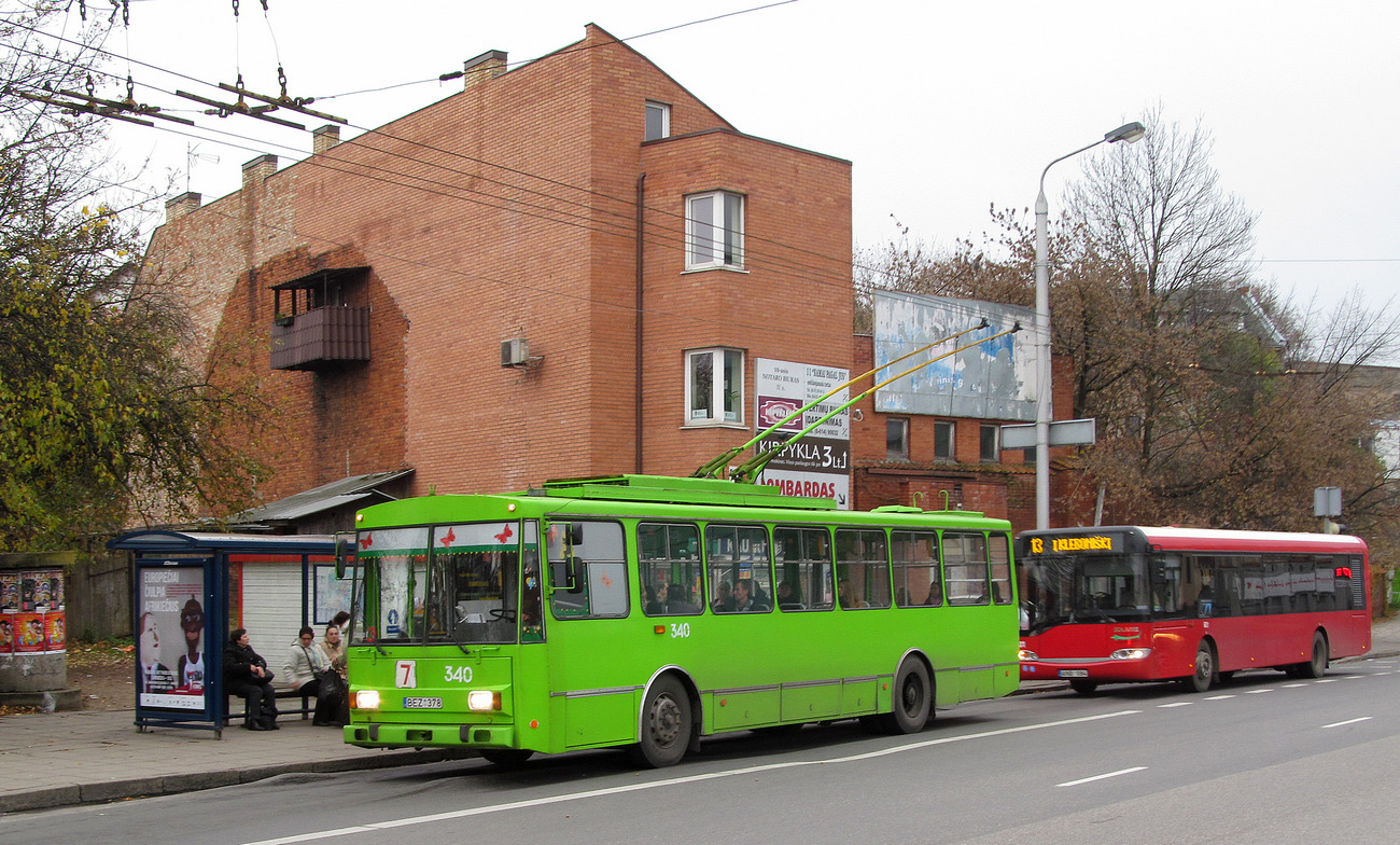 Каунас, Škoda 14Tr13/6 № 340