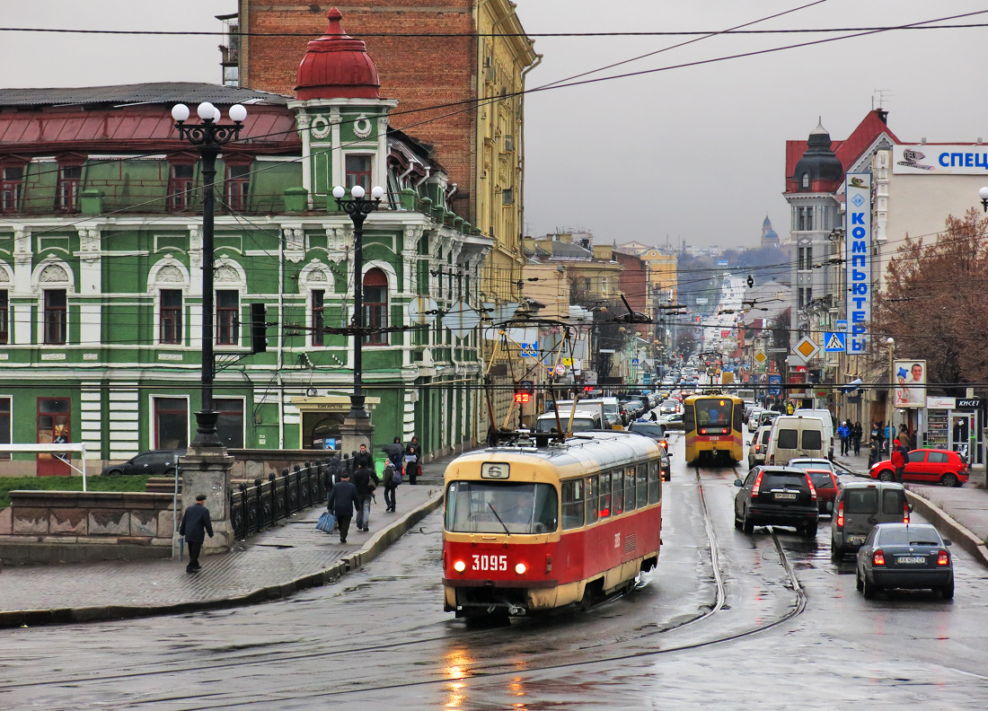 Харьков, Tatra T3SU № 3095