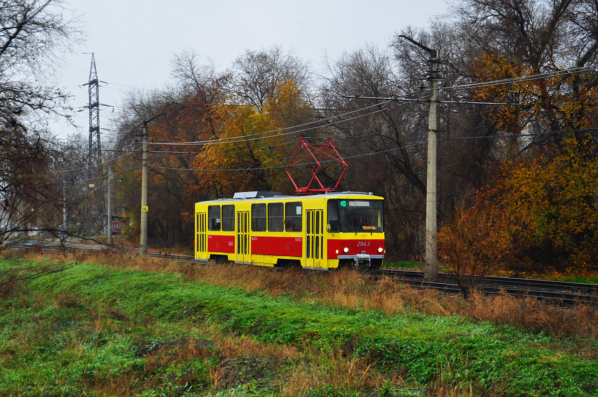 Волгоград, Tatra T6B5SU № 2843