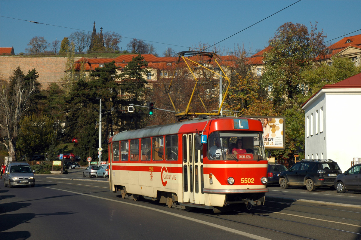 Прага, Tatra T3 № 5502