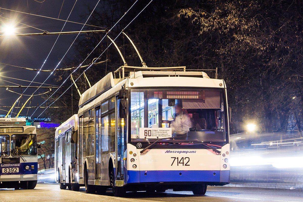 Москва, Тролза-5265.00 «Мегаполис» № 7142