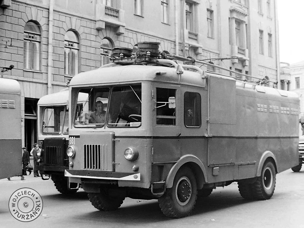 Москва, ТГ-3 № 981; Москва — Исторические фотографии — Трамвай и Троллейбус (1946-1991)