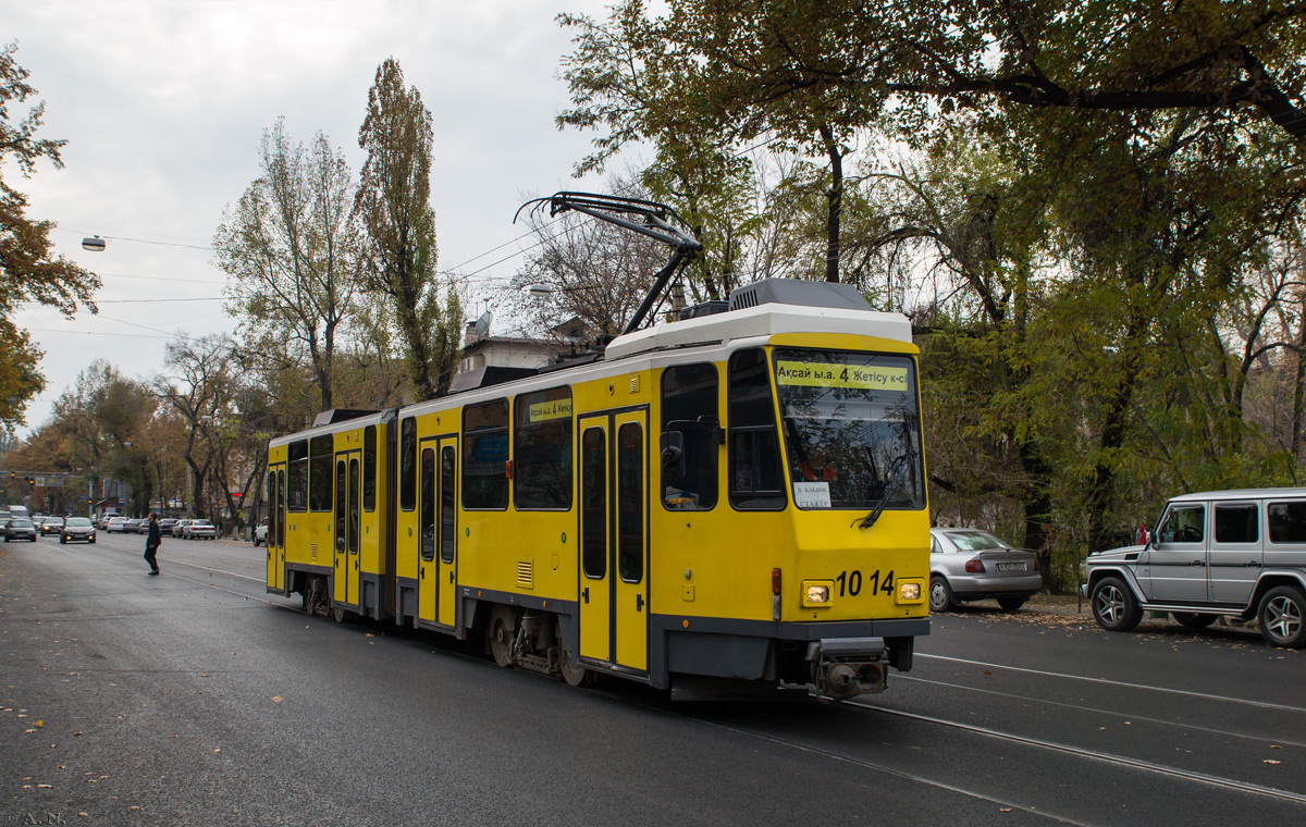 Алматы, Tatra KT4DtM № 1014