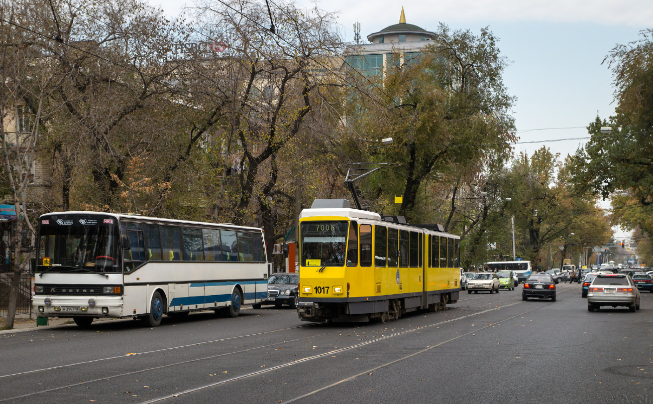 Алматы, Tatra KT4DtM № 1017