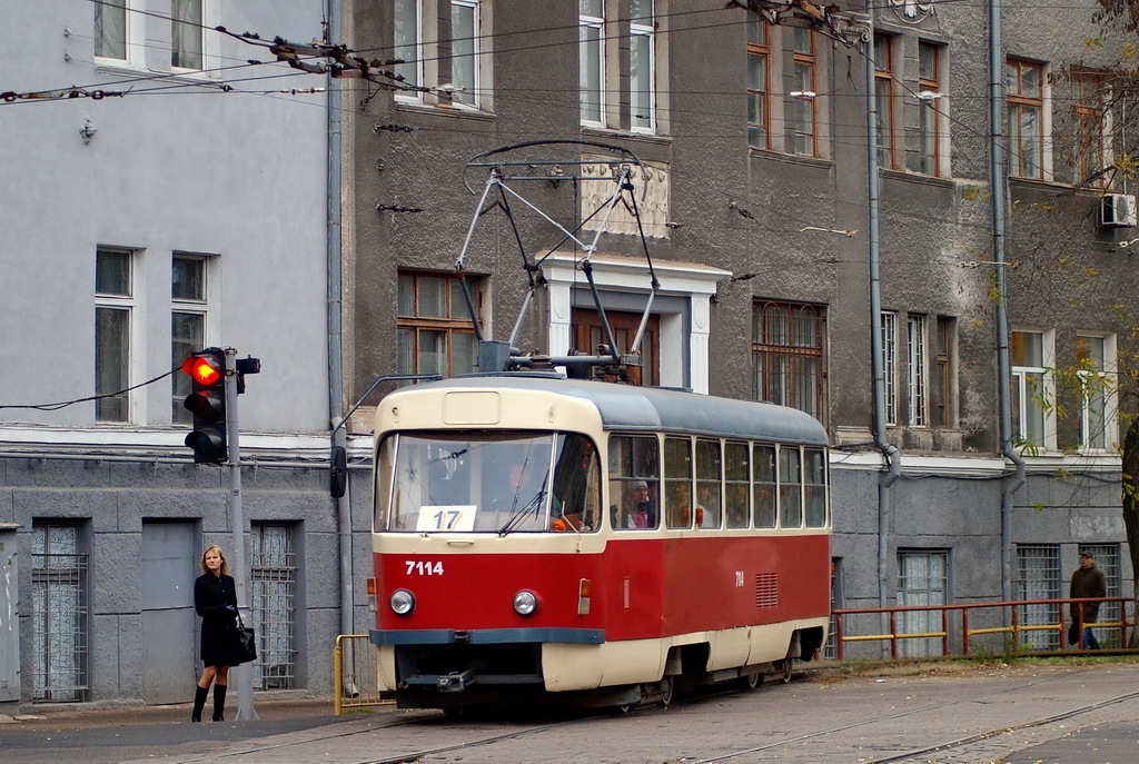 Одесса, Tatra T3SUCS № 7114