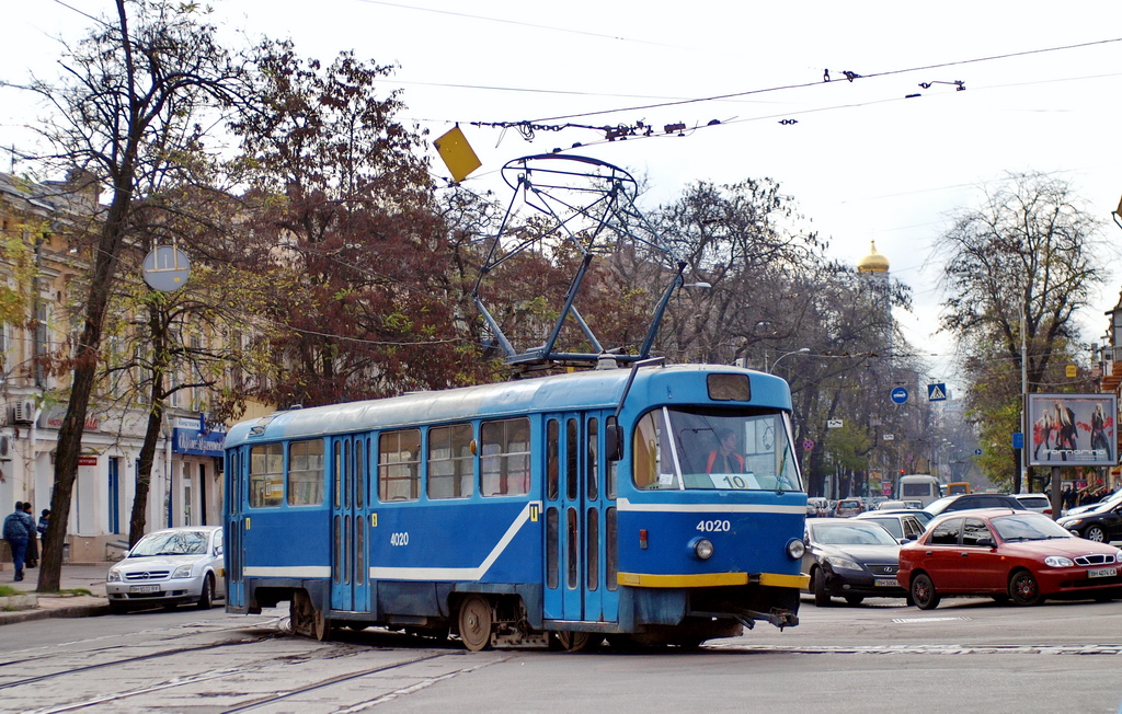 Одесса, Tatra T3R.P № 4020