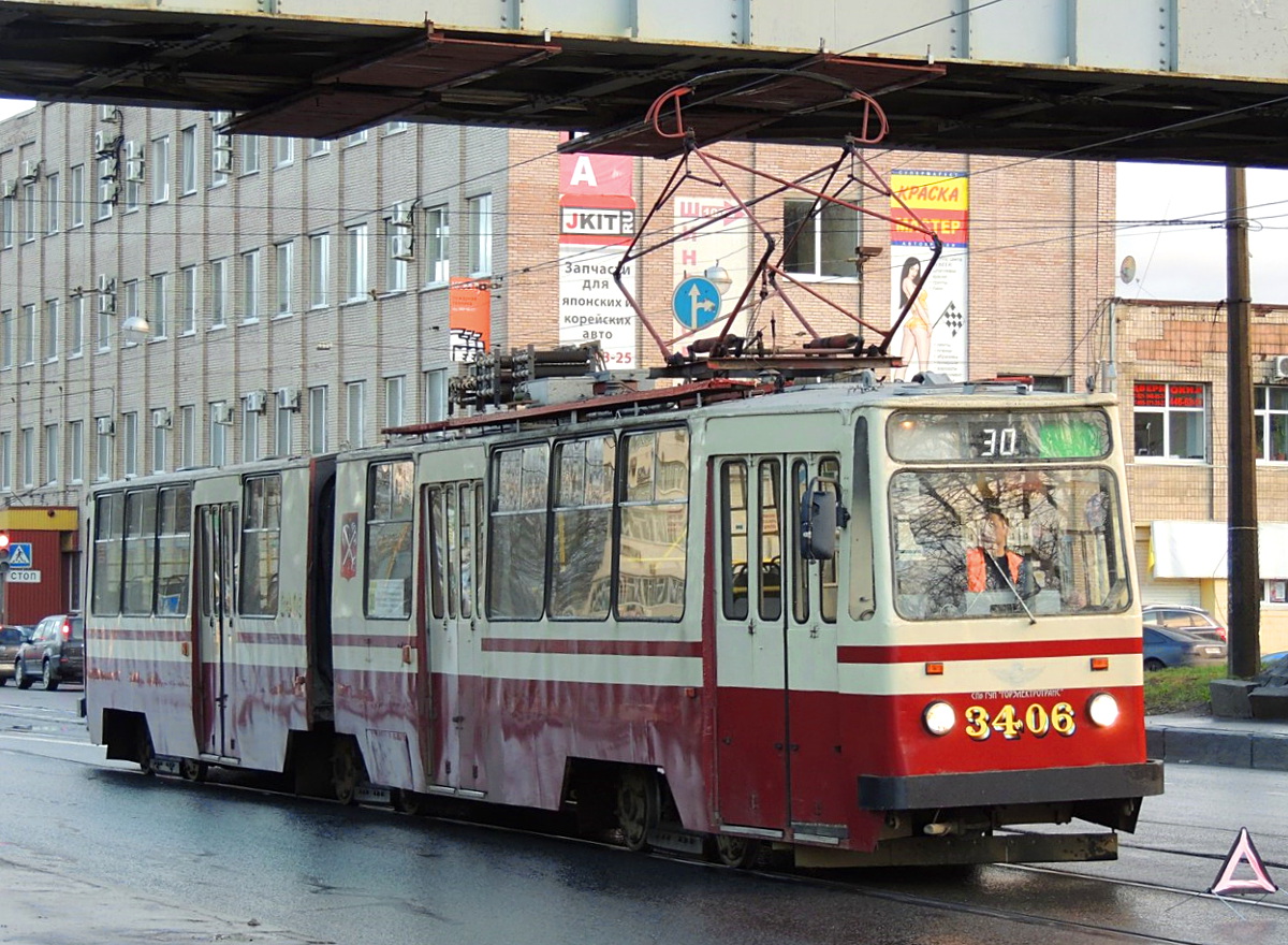 Санкт-Петербург, ЛВС-86К № 3406