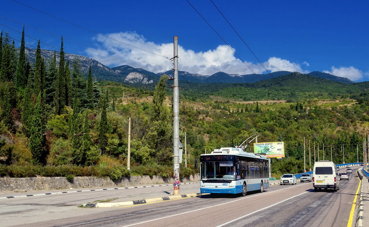 Крымский троллейбус, Богдан Т70115 № 4407