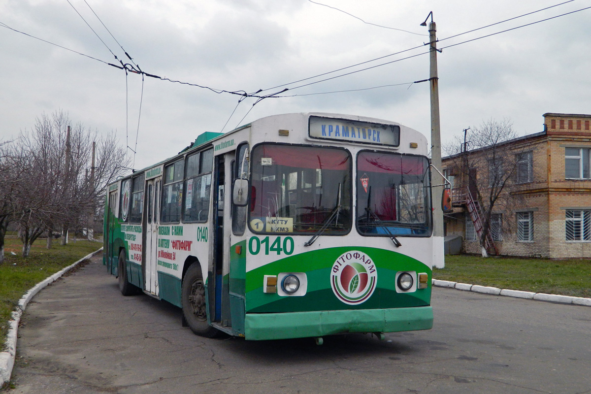 Краматорск, ЗиУ-682В № 0140