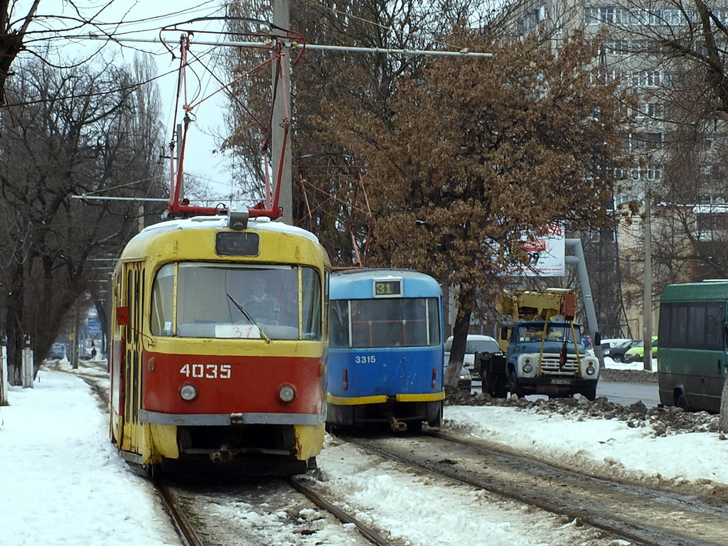 Одесса, Tatra T3SU № 4035