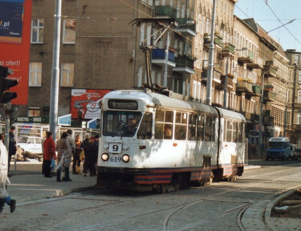 Щецин, Konstal 102Na № 619