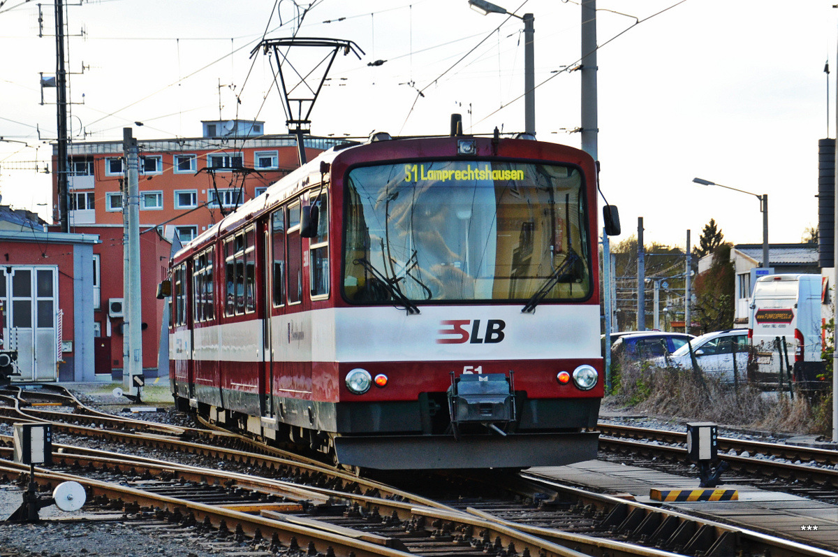 Зальцбург, SGP GT6 № 51; Зальцбург — Salzburger Lokalbahn