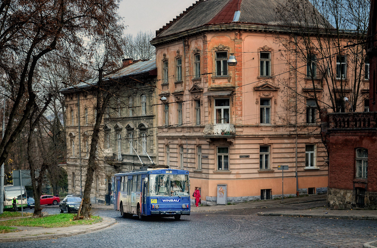 Львов, Škoda 14Tr89/6 № 546