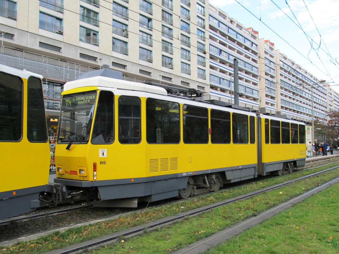 Берлин, Tatra KT4DM № 6084