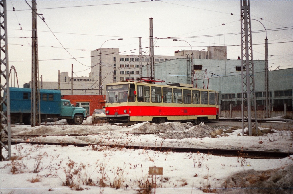 Екатеринбург, Tatra T6B5SU № 750