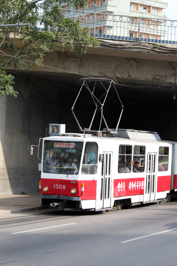 Пхеньян, Tatra KT8D5K № 1008