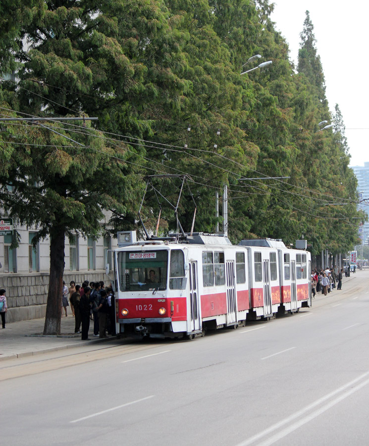 Пхеньян, Tatra KT8D5K № 1022