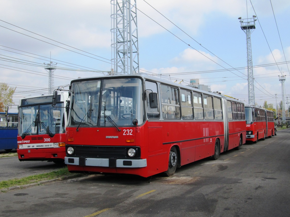 Будапешт, Ikarus 280.94 № 232; Будапешт — Троллейбусный парк Будапешт, Ikarus 280.94 № 232; Будапешт — Троллейбусный парк