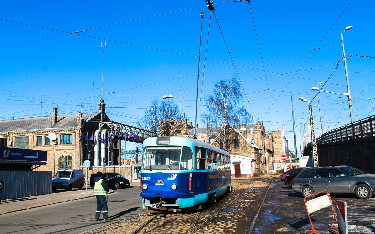 Рига, Tatra T3SU № 88027