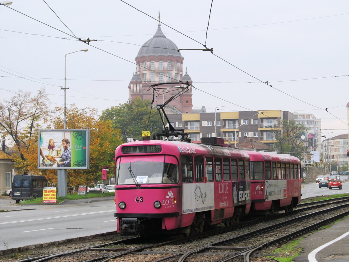 Oradea, Tatra T4D-MS č. 43