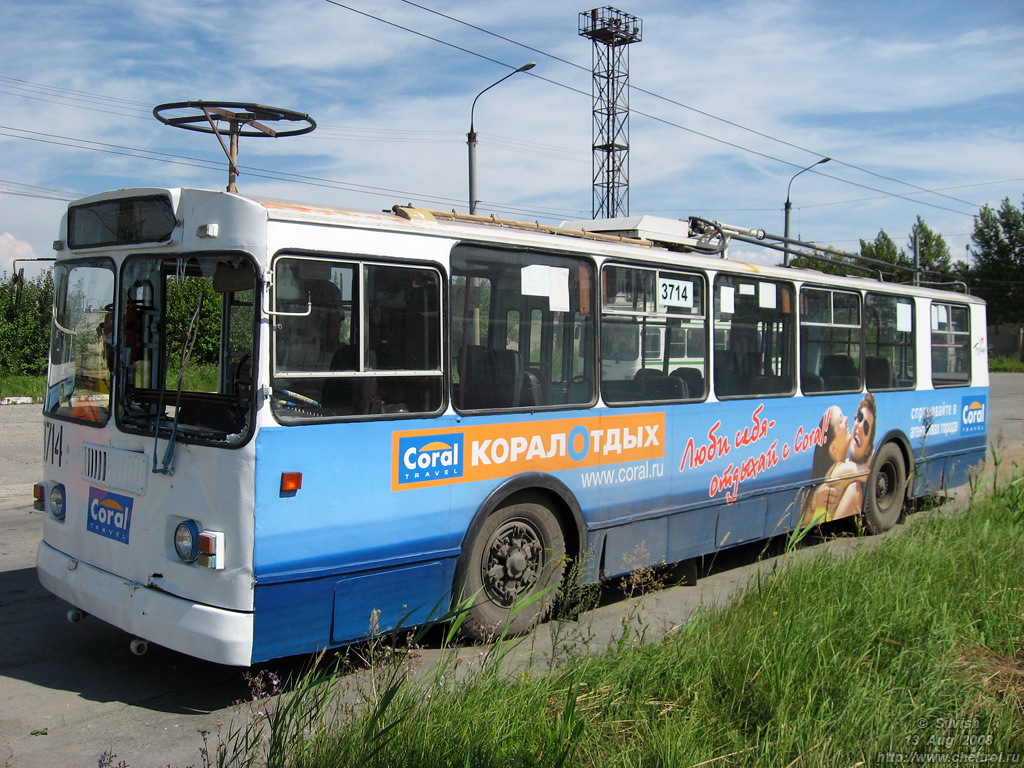 Челябинск, ЗиУ-682Г-012 [Г0А] № 3714