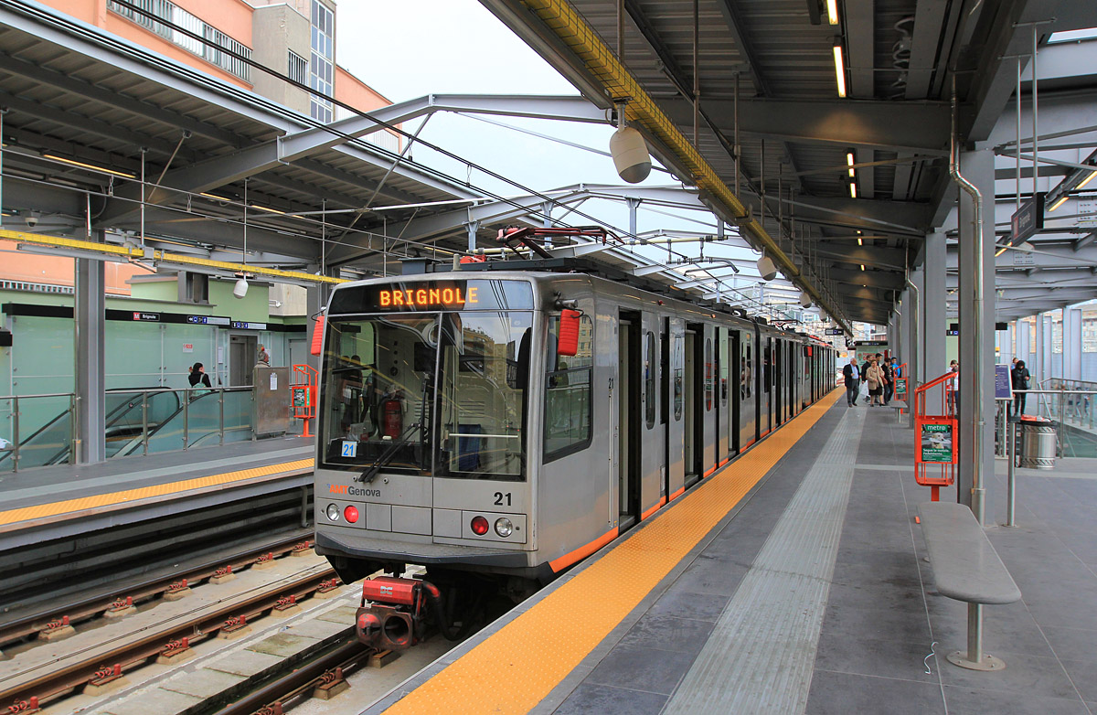 Генуя, Firema T67 № 21; Генуя — Метрополитен