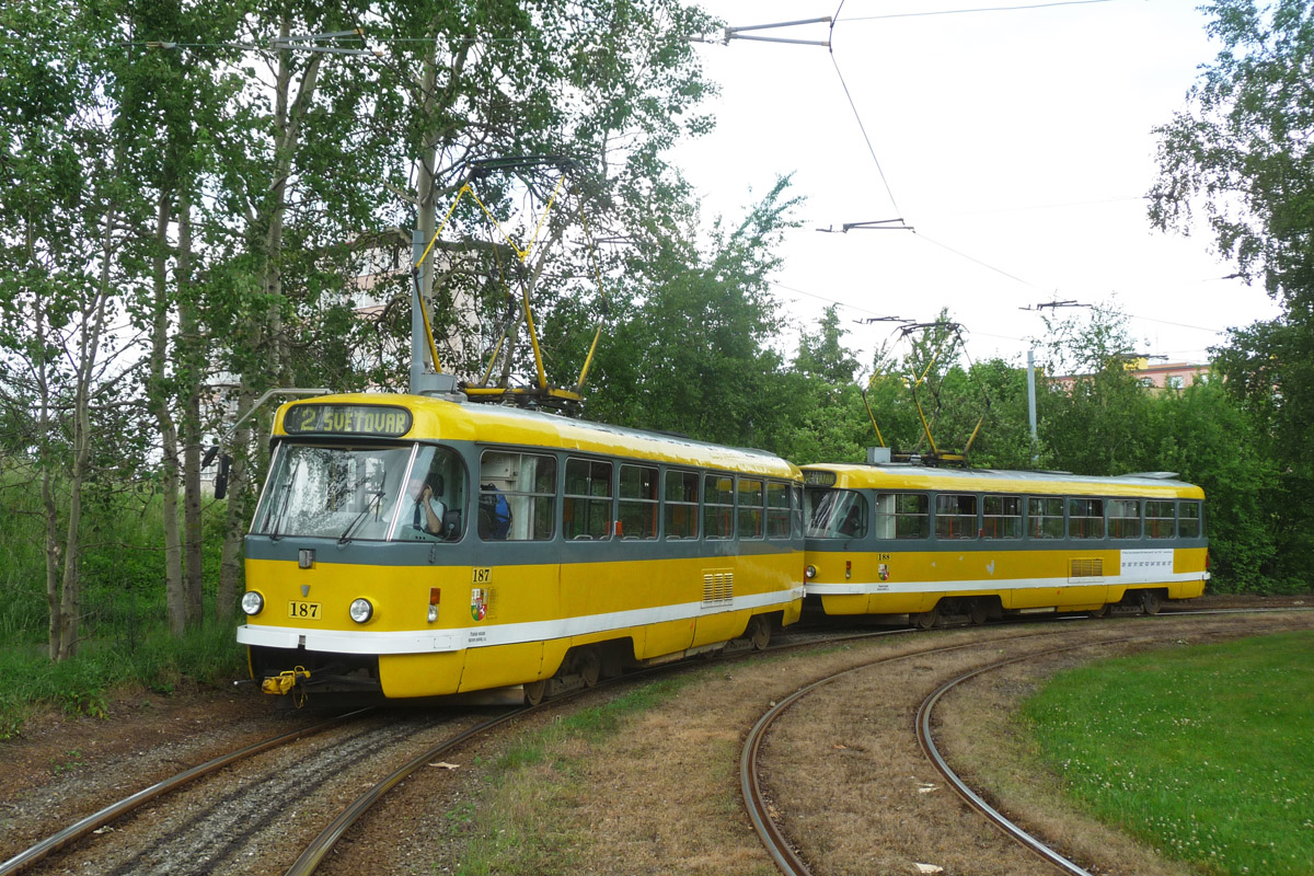 Пльзень, Tatra T3 № 187