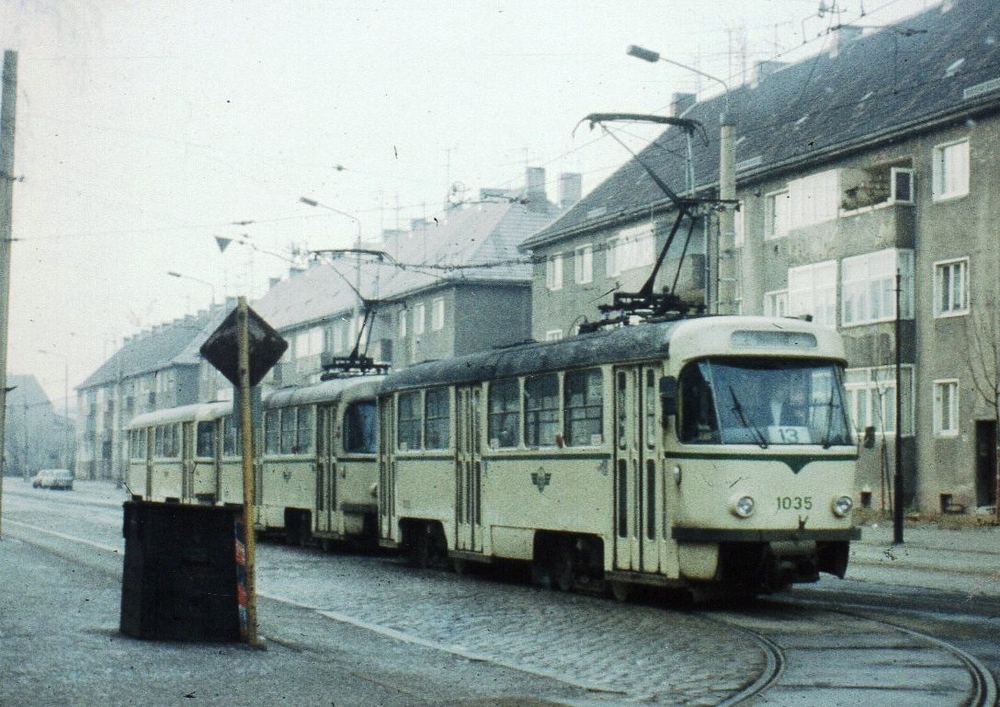 Магдебург, Tatra T4D № 1035; Магдебург — Старые фотографии