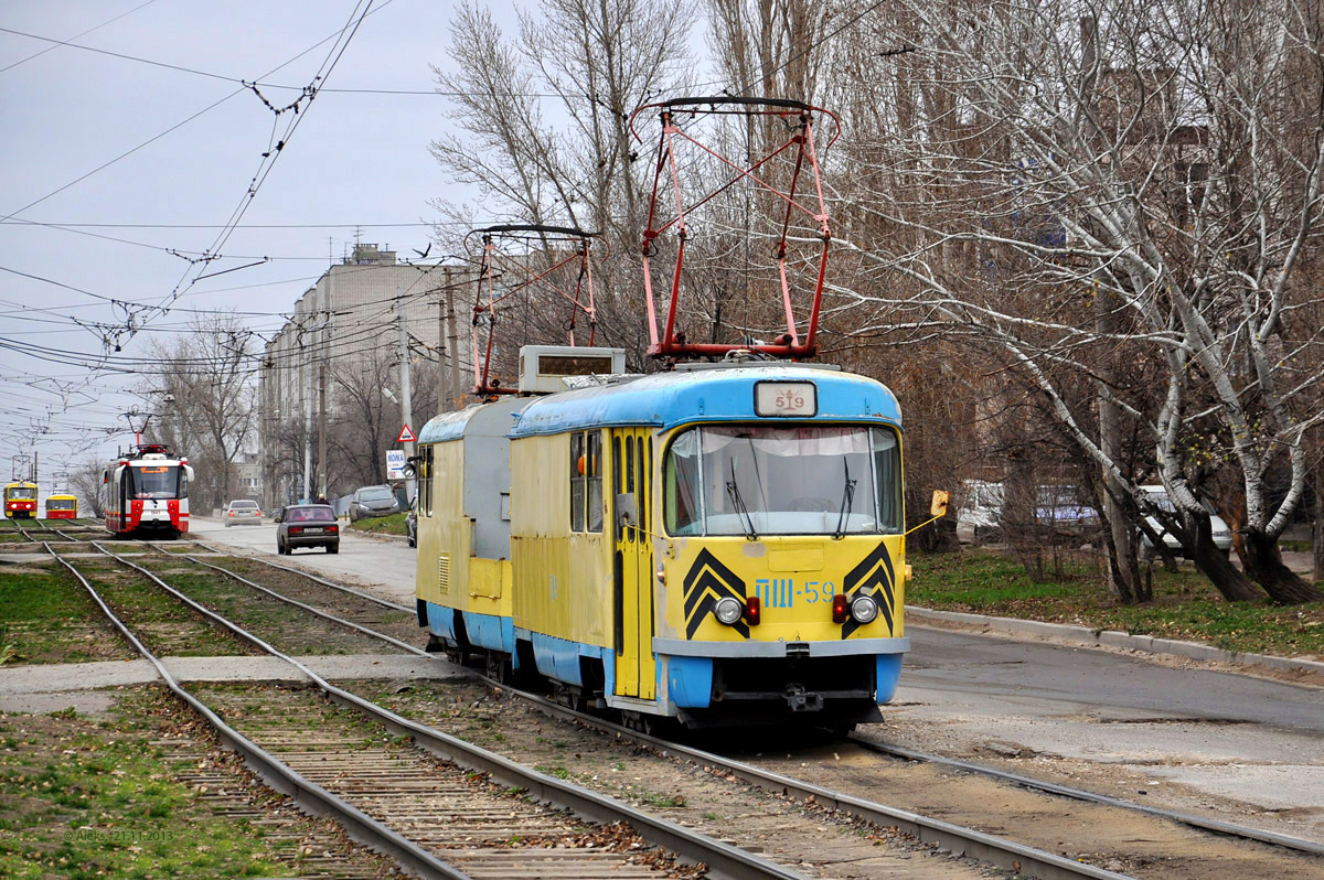 Волгоград, Tatra T3SU (двухдверная) № 65; Волгоград, Tatra T3SU (двухдверная) № 59