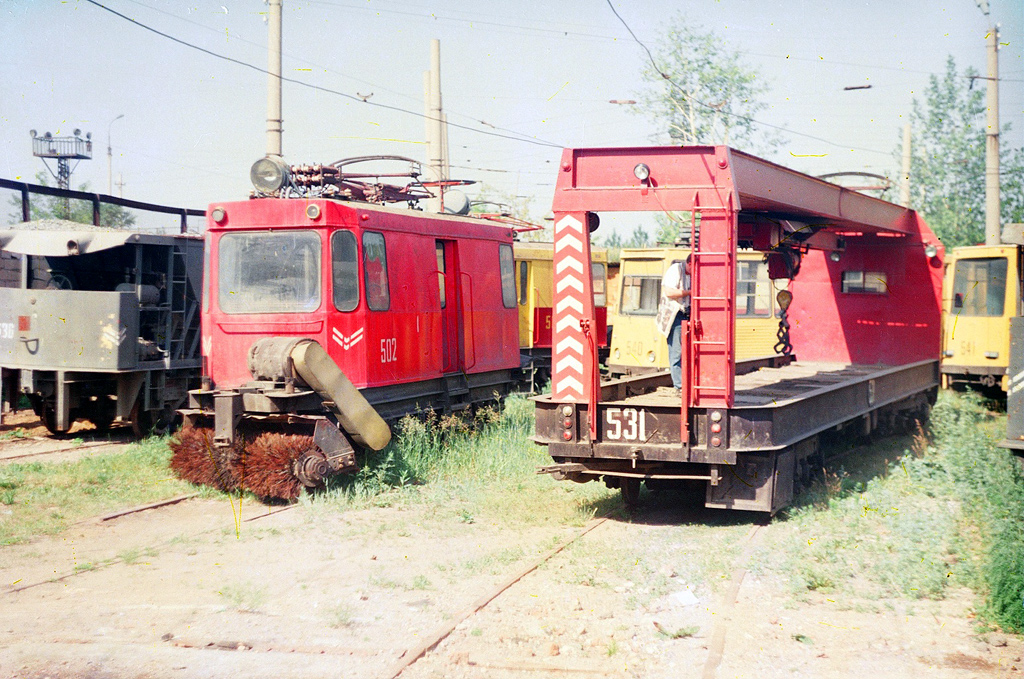 Chelyabinsk, GS-4 nr. 502; Chelyabinsk, TK-28 nr. 531 Chelyabinsk, GS-4 nr. 502; Chelyabinsk, TK-28 nr. 531