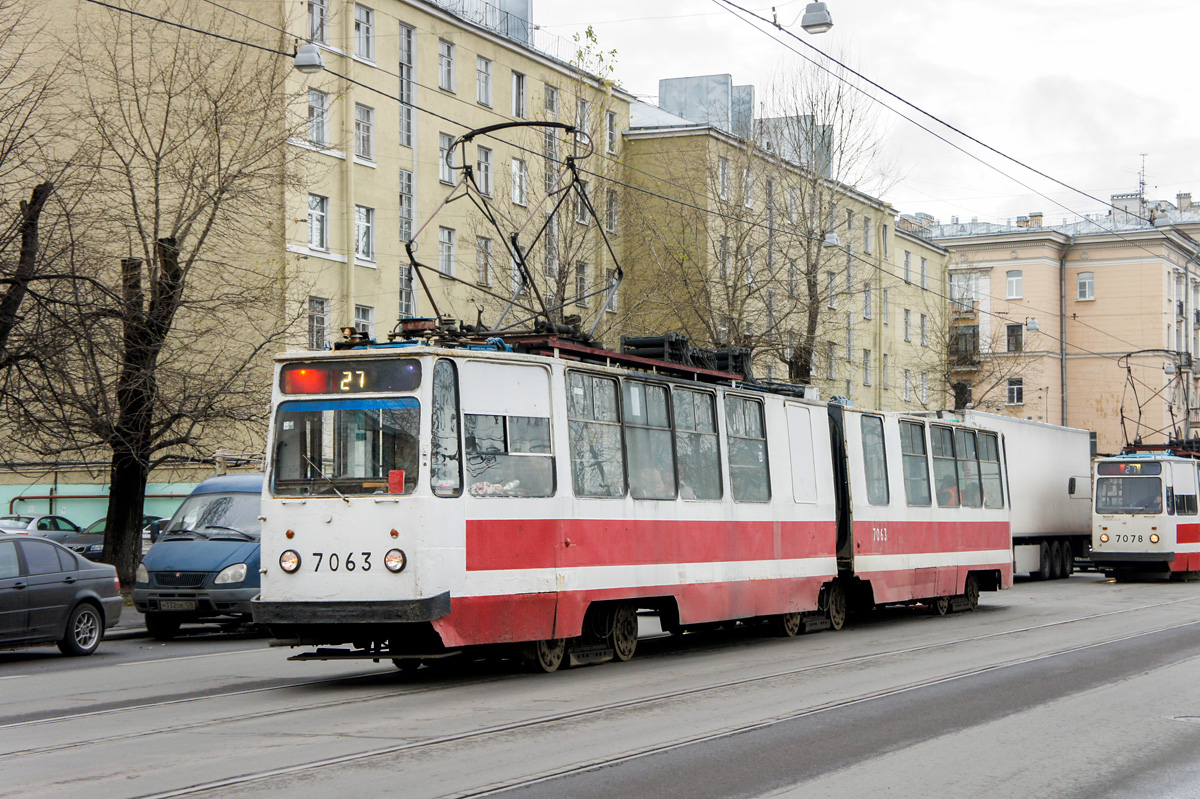 Санкт-Петербург, ЛВС-86К № 7063