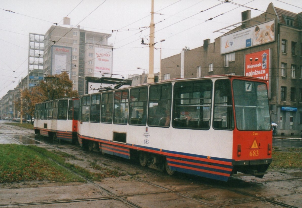 Щецин, Konstal 105N № 683