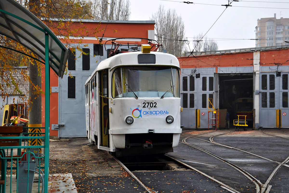 Volgograd, Tatra T3SU № 2702