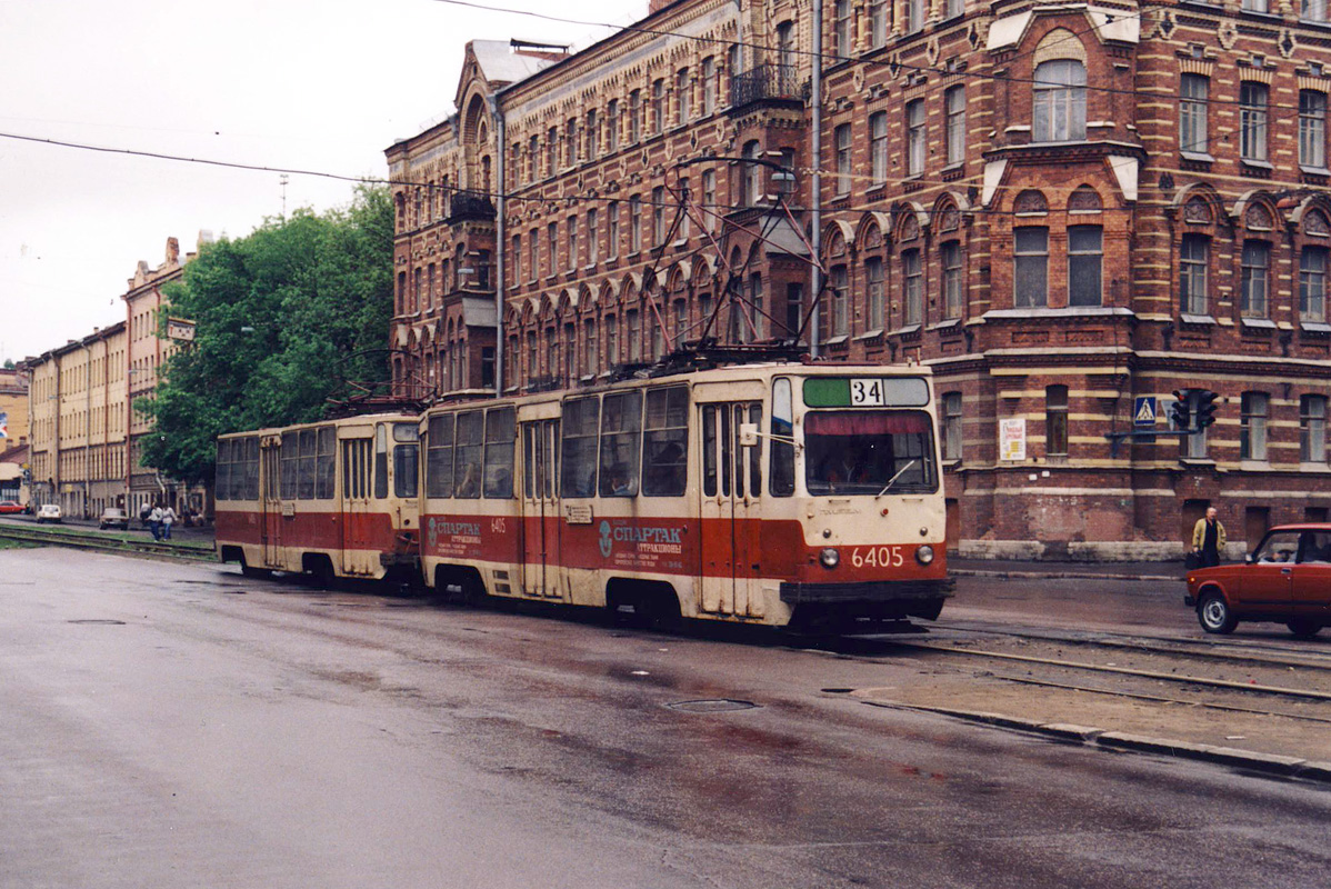 Санкт-Петербург, ЛМ-68М № 6406; Санкт-Петербург, ЛМ-68М № 6405