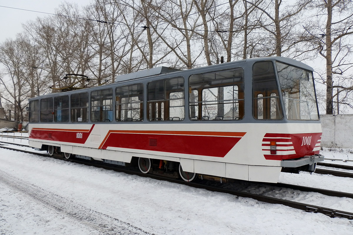 Barnaul, Tatra T6B5SU № 1001