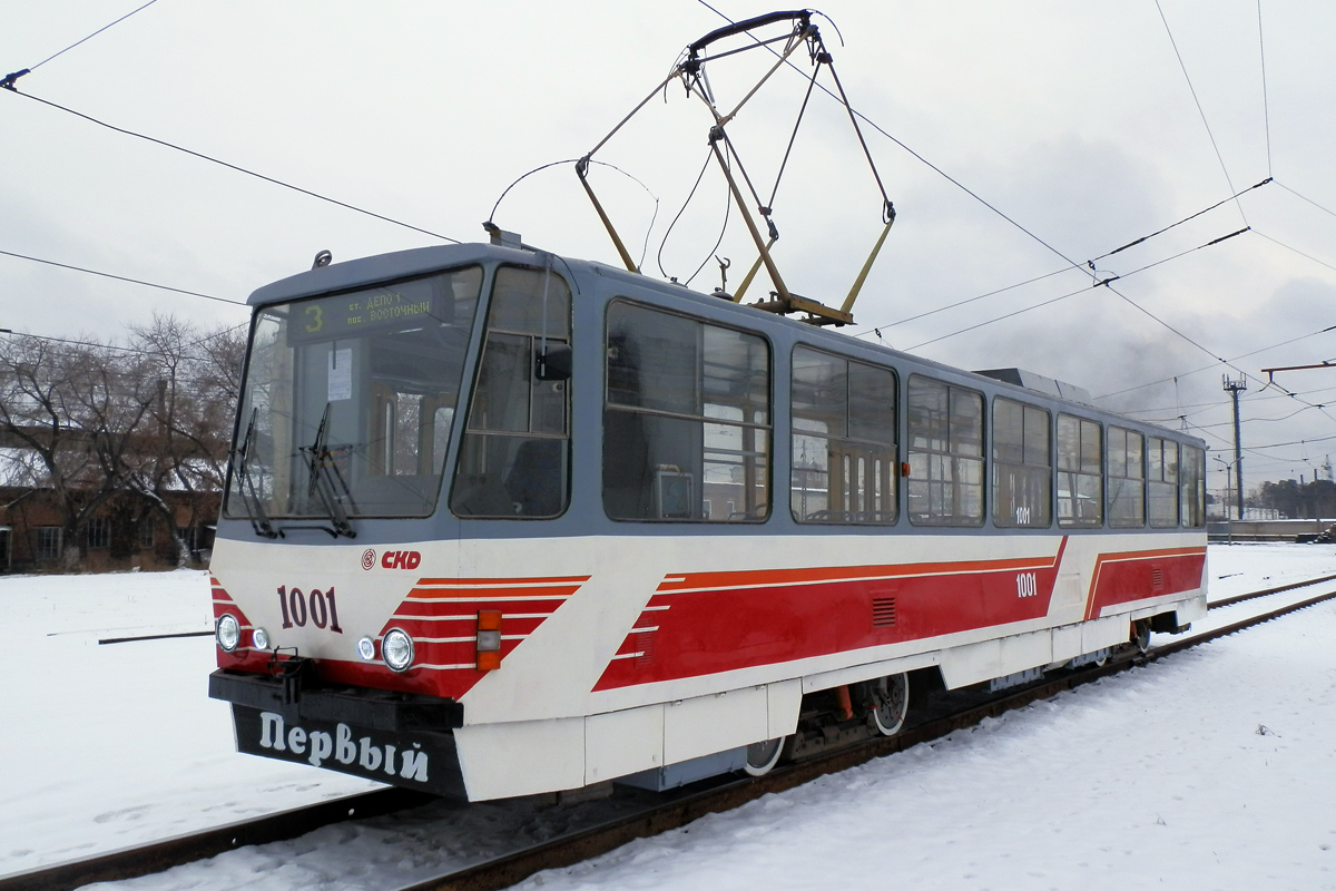 Барнаул, Tatra T6B5SU № 1001