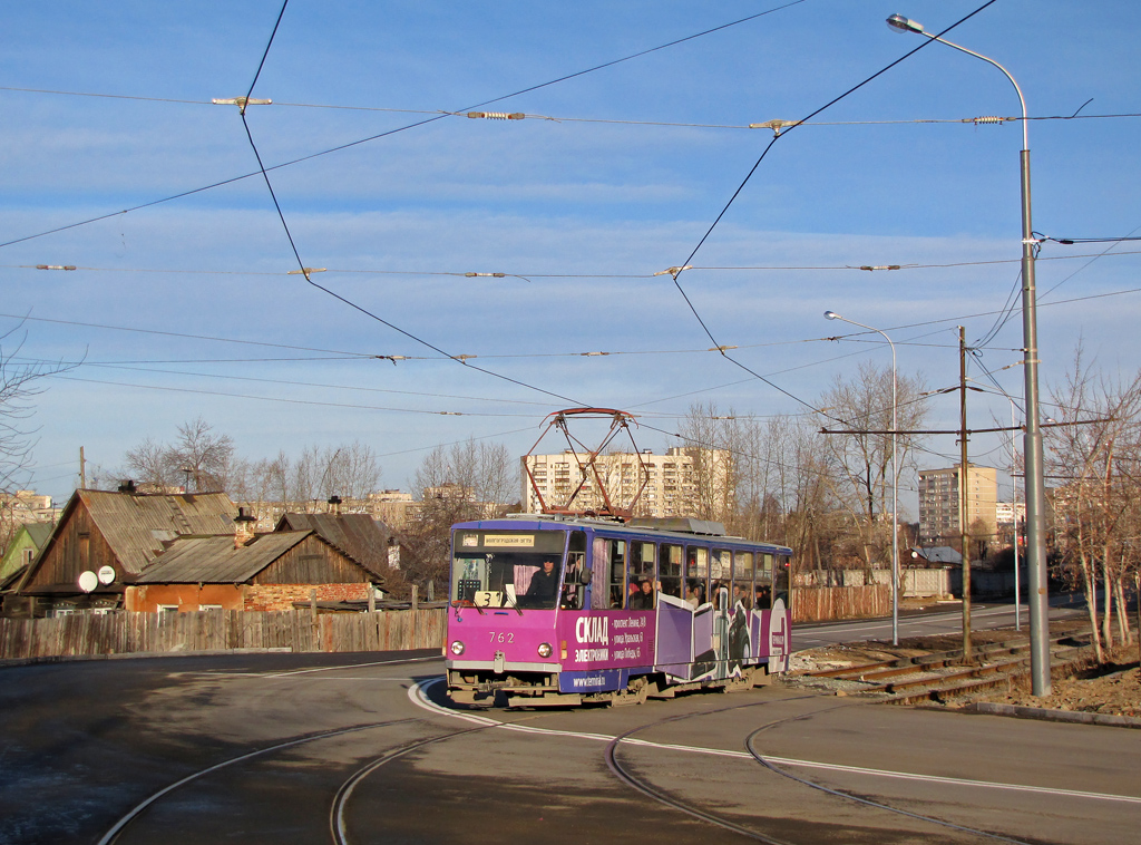 Екатеринбург, Tatra T6B5SU № 762