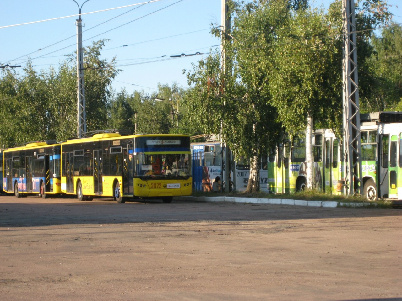 Житомир, ЛАЗ E183D1 № 2072