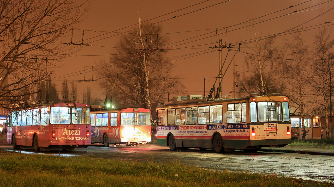 Липецк, ВЗТМ-5284.02 № 127; Липецк, БТЗ-5276-04 № 043