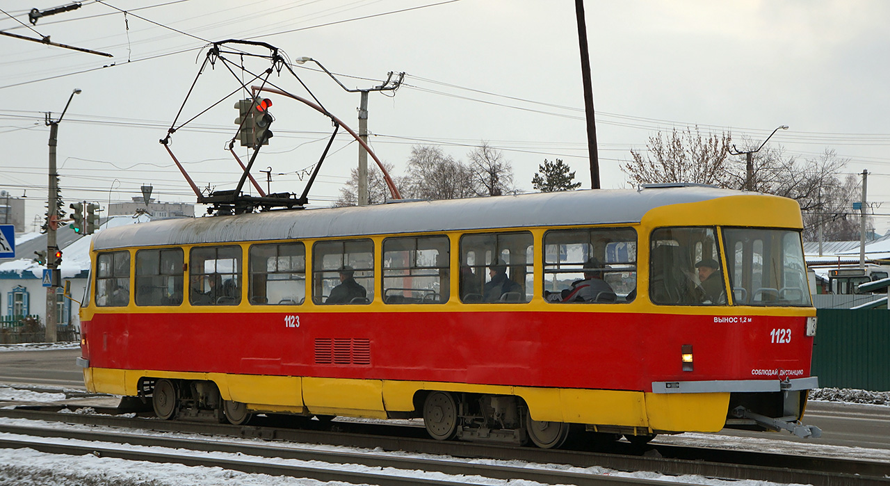Барнаул, Tatra T3SU № 1123