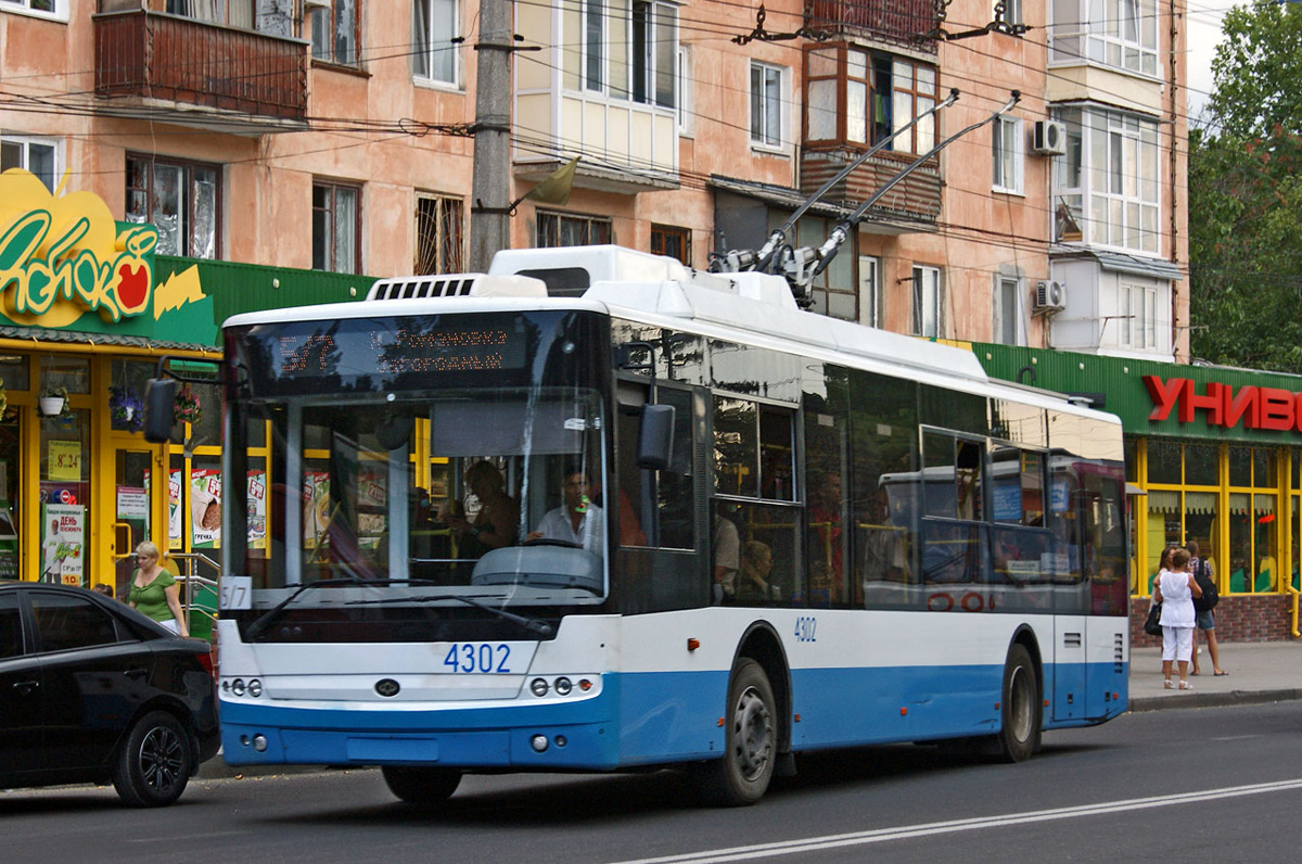 Крымский троллейбус, Богдан Т70110 № 4302