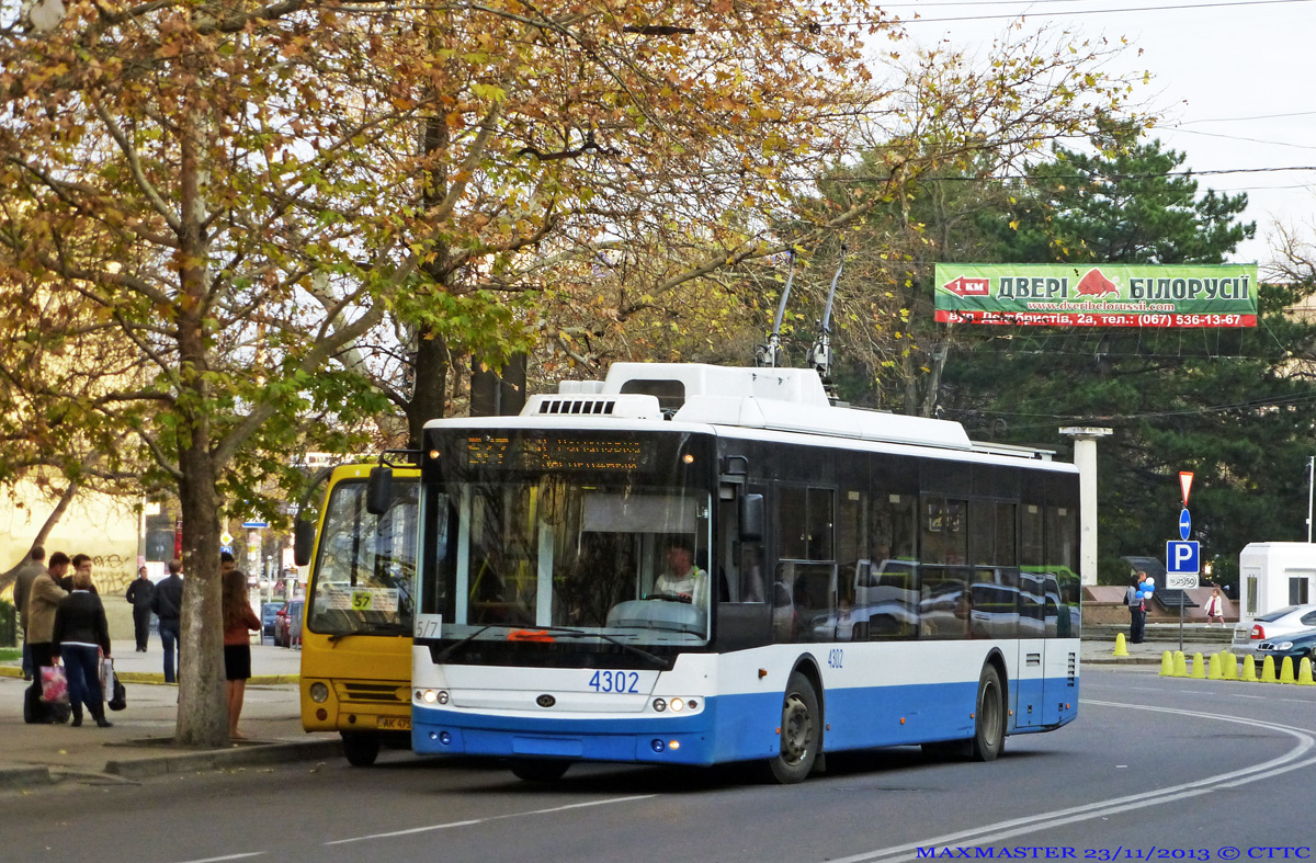 Крымский троллейбус, Богдан Т70110 № 4302