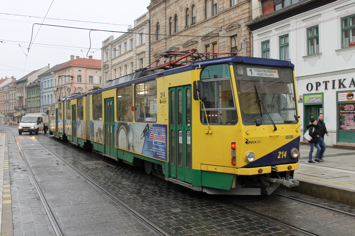 Мишкольц, Tatra KT8D5 № 214