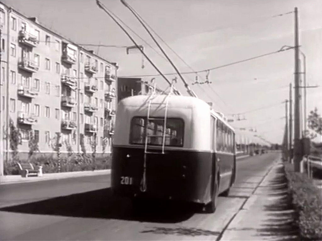 Odessza, ZiU-5 — 201; Odessza — Old Photos: Trolleybus