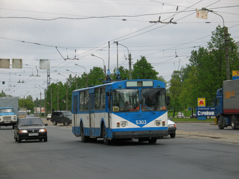 Санкт-Петербург, ЗиУ-682Г [Г00] № 5303