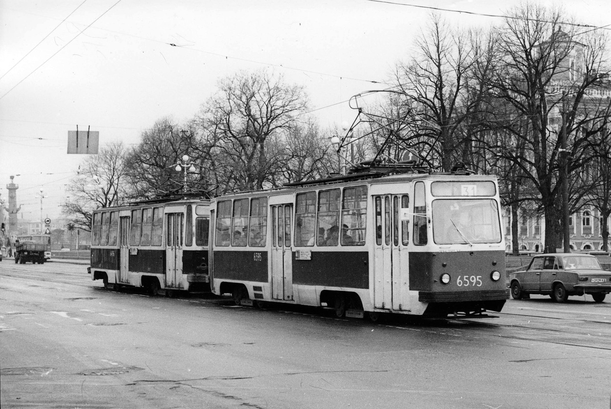 Санкт-Петербург, ЛМ-68М № 6595; Санкт-Петербург, ЛМ-68М № 6496