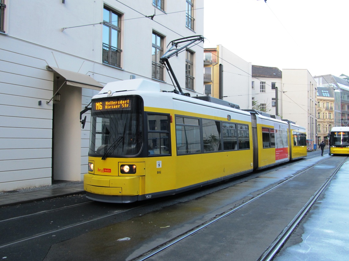 Берлин, BVG GT6U № 1523