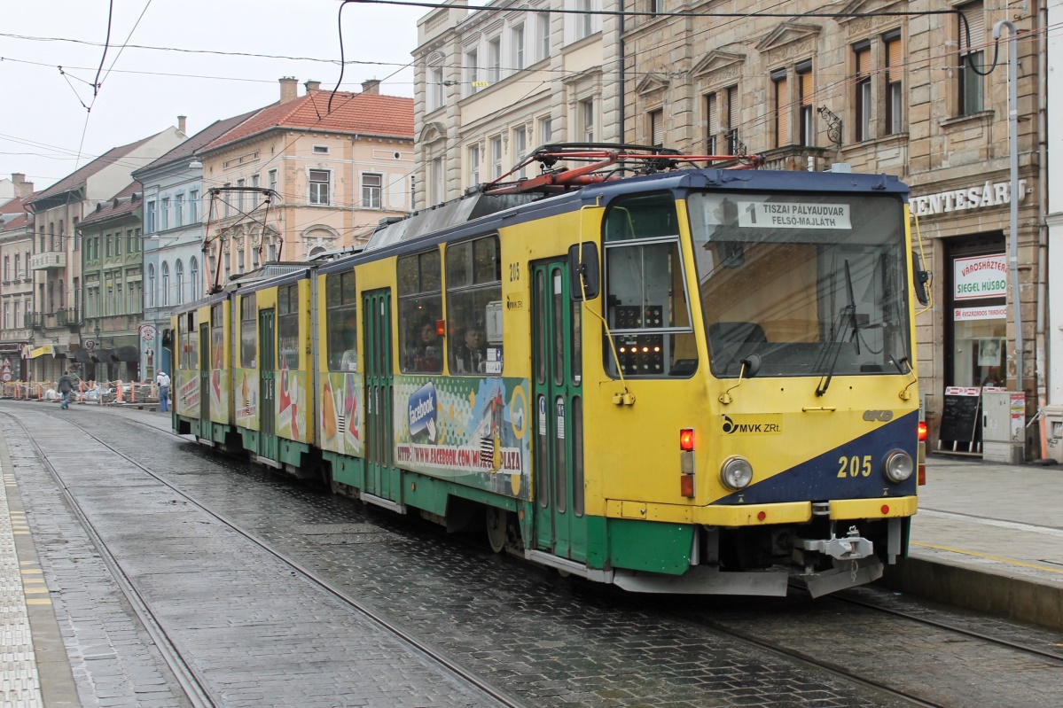 Мишкольц, Tatra KT8D5 № 205