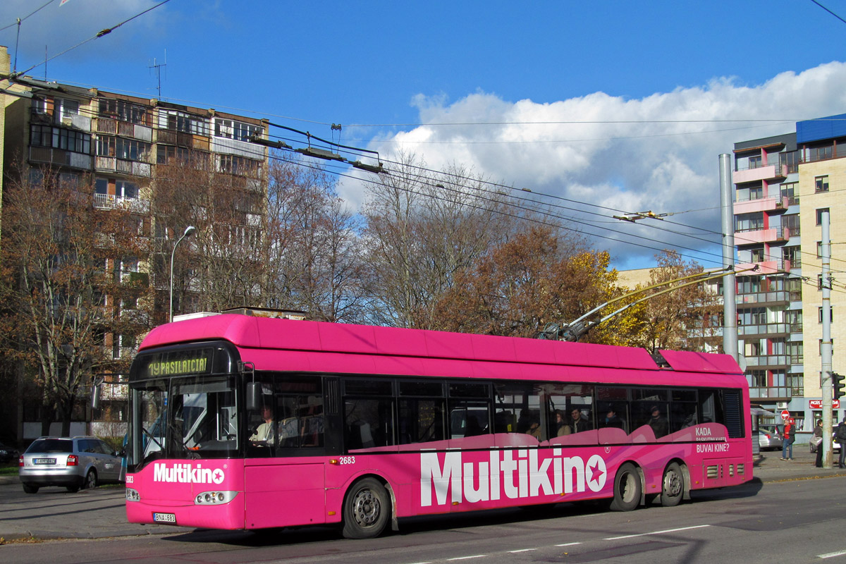 Vilnius, Solaris Trollino II 15 AC nr. 2683
